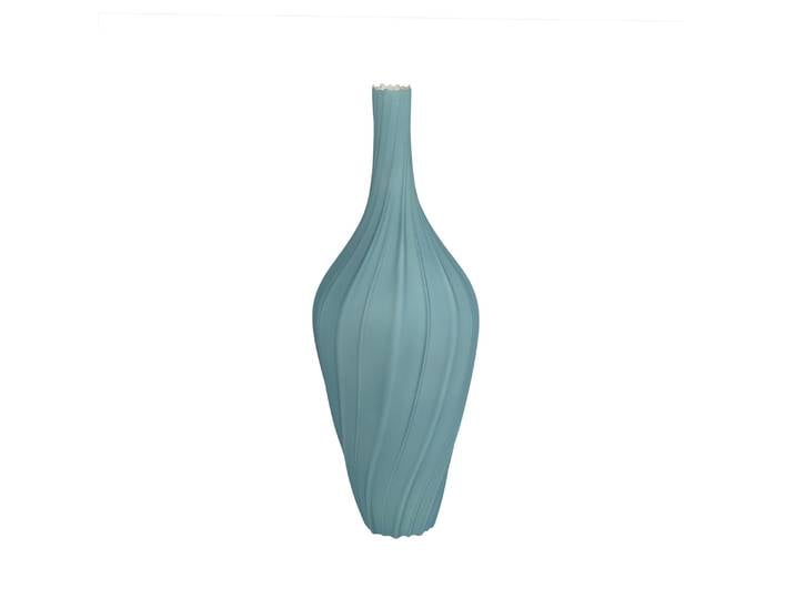 Tischvase GOEBEL Vase Bahar , blau, B:11cm H:31cm T:11cm, Porzellan, Vasen, Tischvase