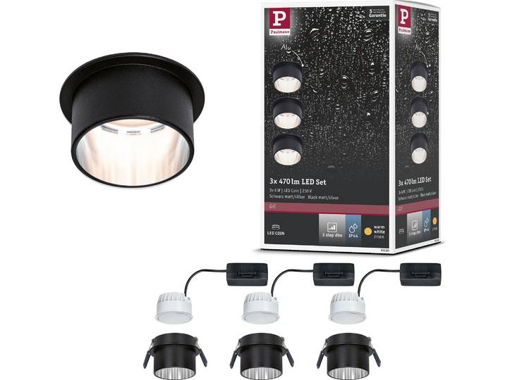 Paulmann LED Einbauleuchte Gil Basisset