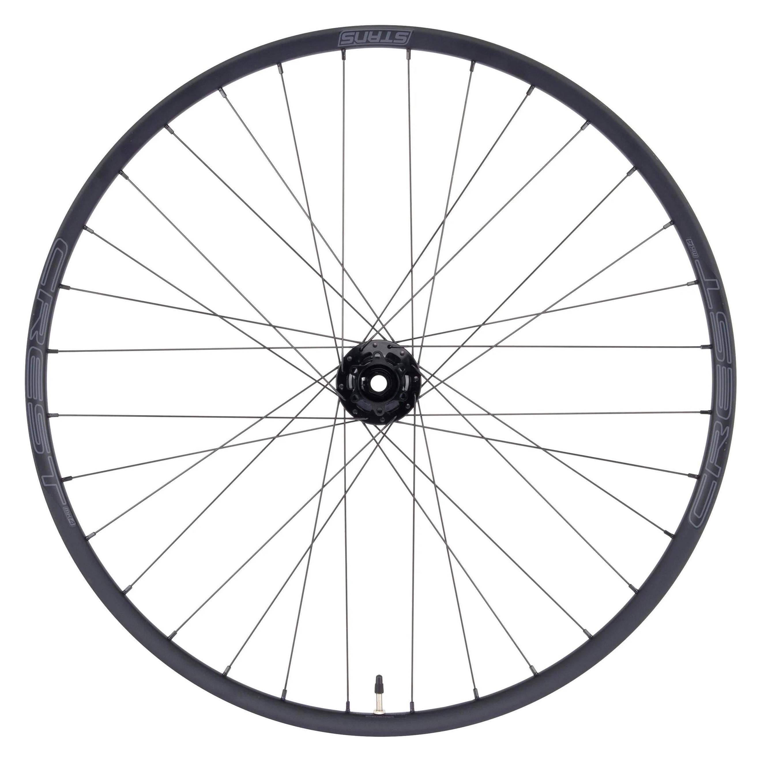Notubes Stan's Crest MK4 Rear Wheel - 27,5" - 12x148 TA - Shimano HG - 6-Bolt - Gray (Hinterrad, 27.5") (DWC470008)