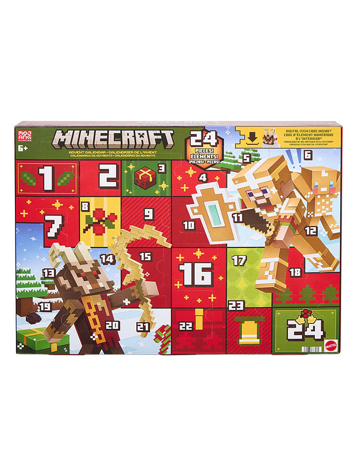 Undercover Adventskalender "Minecraft" - ab 6 Jahren - onesize