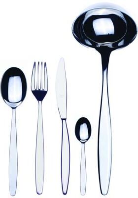 Mepra Immagina Flatware Set - 49 Pieces - Stainless Steel
