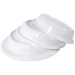 Contacto Tellerglocke, weiß 32 cm