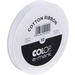 COLOP e-mark Textilband für Elektrostempel 10,0 mm x 25,0 m, 1 St.