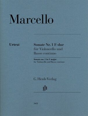 Henle Verlag Marcello Cellosonate Nr.1