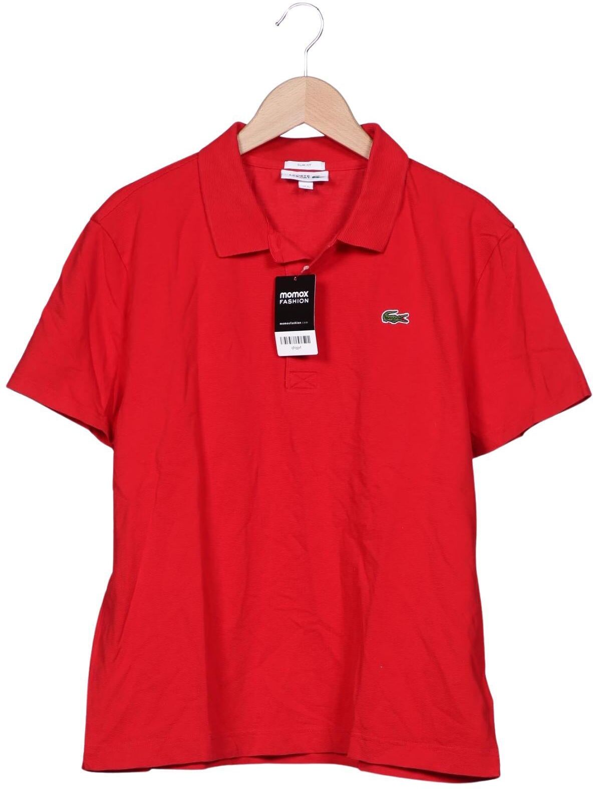 Lacoste Sport Herren Poloshirt, Rot, Gr. XL (Lacoste 6), Baumwolle - Second Hand