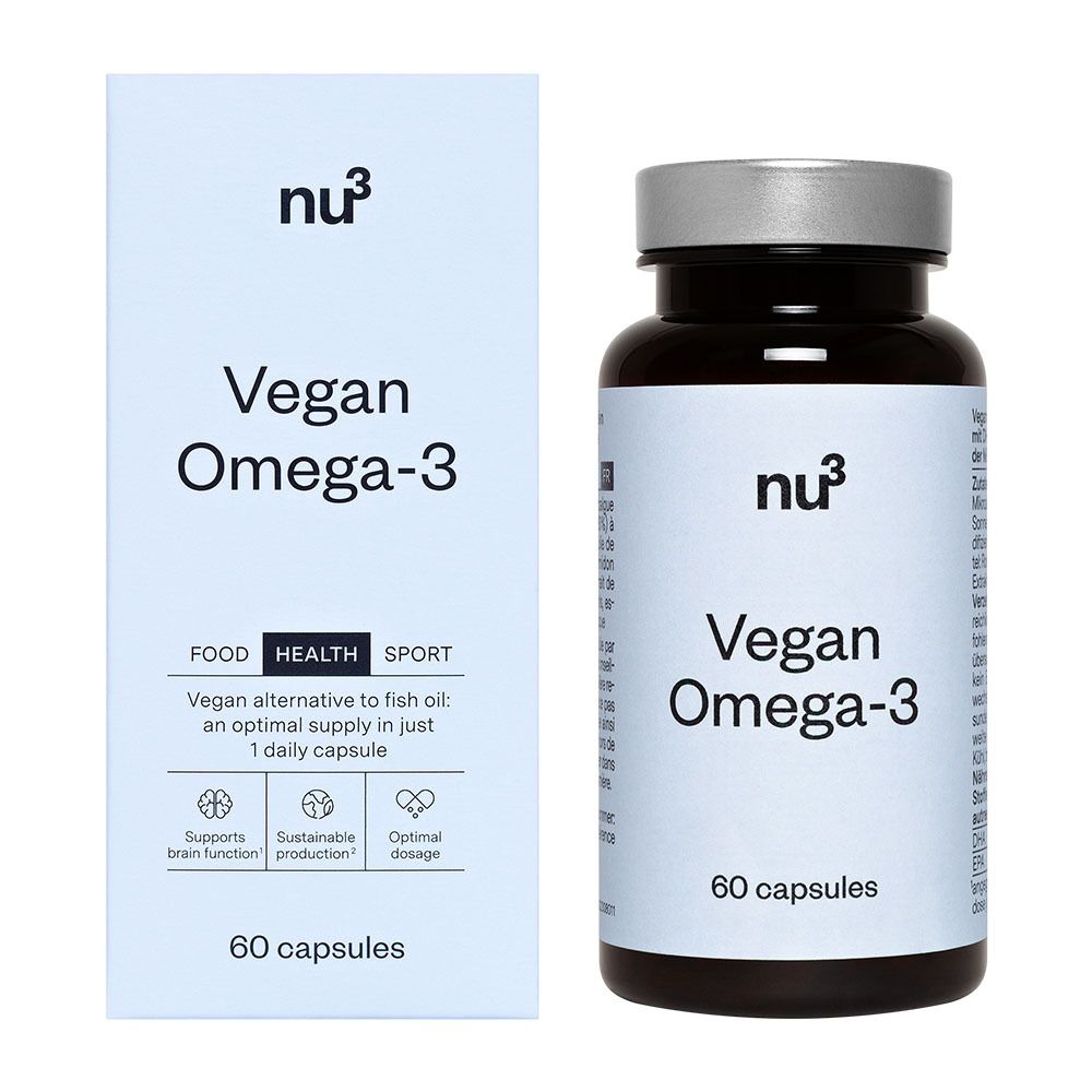nu3 Omega-3 Vegan 60 St Kapseln