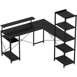 SCHREIBTISCH, L-förmiger Computertisch 137 x 140 x 139,5 cm Eckschreibtisch