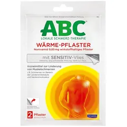 Abc Wärme-pflaster Sensitive-vlies Hansaplast Med 2 St