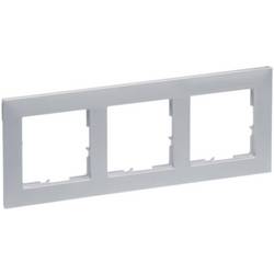 Legrand 765273 SEANO 3-fach Rahmen in der Farbausführung Aluminium lackiert