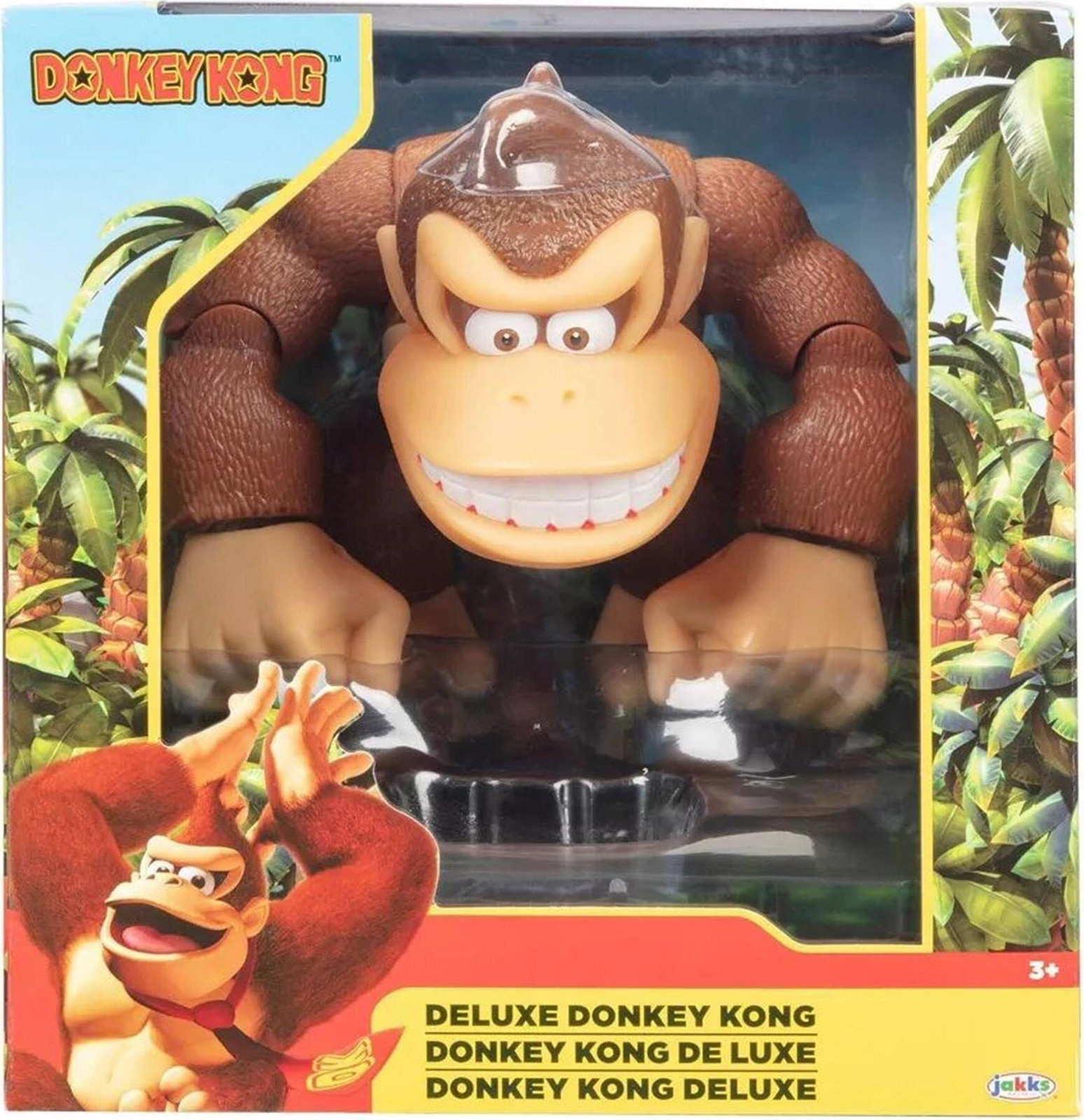Jakks Pacific Donkey Kong Nintendo figuur, 15 cm
