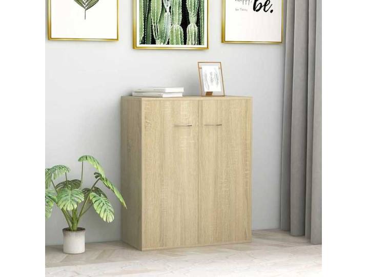 Buffet Chêne sonoma 60x30x75 cm Bois d'ingénierie 800732