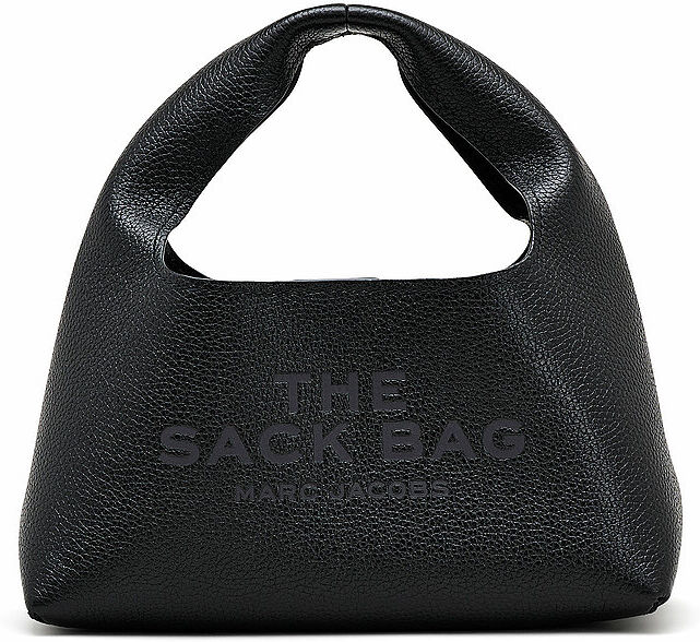 Marc JACOBS Ledertasche - Henkeltasche THE MINI SACK  schwarz EG