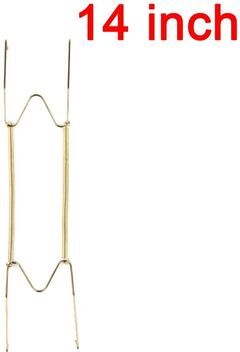 Uplifted Finds Invisible Wall Display Plate Hanger (W Type Spring Holder) 14 In