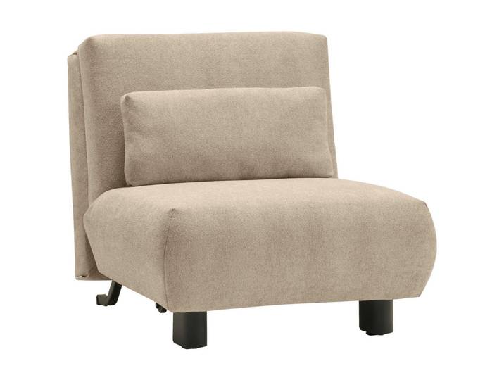 Carryhome Schlafsessel, Beige, Metall, 90x85x100 cm, Made in Germany, Liegefunktion, Wohnzimmer, Sessel, Schlafsessel