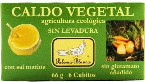 INTEGRALIA Caldo sin Levadura Cubitos Ecol 66 g