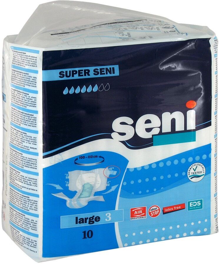 Super Seni Größe 3 large Windelhosen für Erwachsene