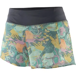 Patagonia Women's Strider Pro - 31⁄2in Damen Running-Short moon tripper: blue sage XS