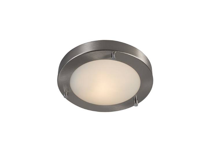 Plafonnier moderne en acier 18 cm IP44 - Yuma