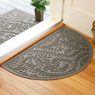 Bungalow Dba Matterly Boxwood Slice Mat 39 x 24, 39 x 24, Gray