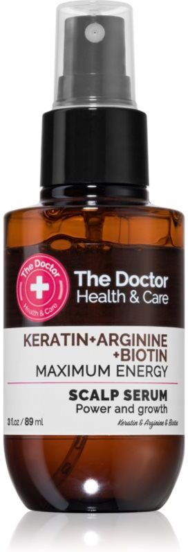 The Doctor Keratin + Arginine + Biotin Maximum Energy sérum cuir chevelu à la kératine 89 ml