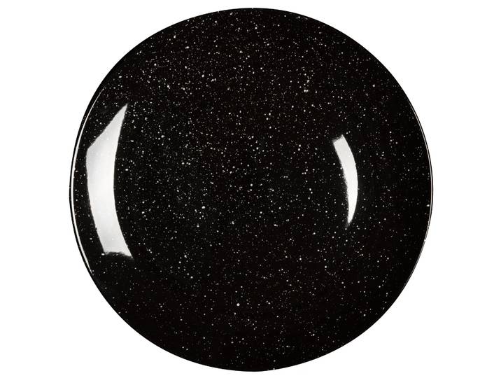 Scandi Living Assiette Freckle Ø26 cm Noir