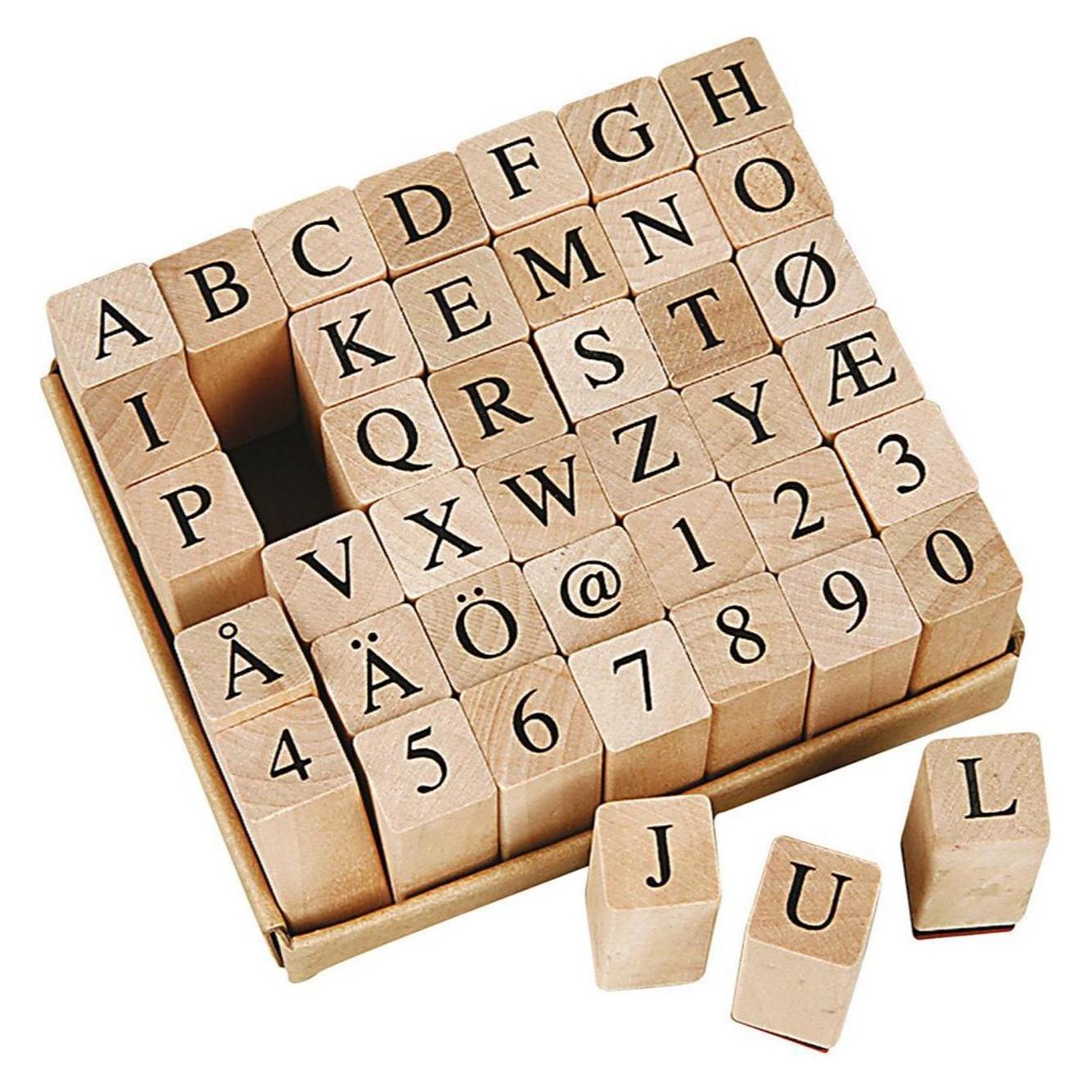 Creativ Company Set Buchstaben/Zahlen 42-teilig (28584)