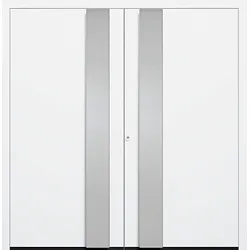 Hörmann Aluminium Haustür TopComfort Portal Motiv 565, 2-flügelig