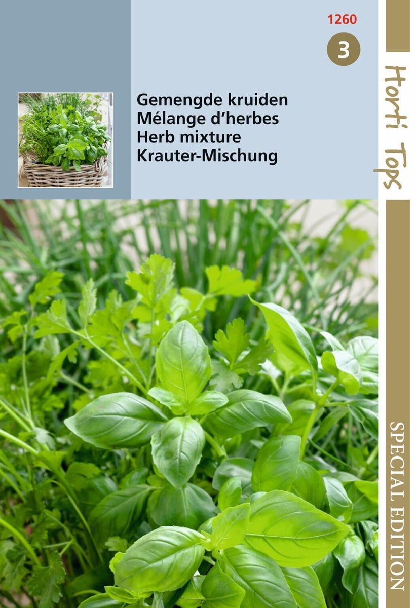 Hortitops Kruidenmix zaden 2 gram