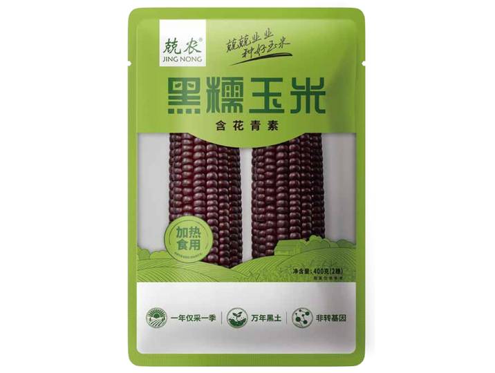JING NONG Épis de maïs gluant noir 400 g
