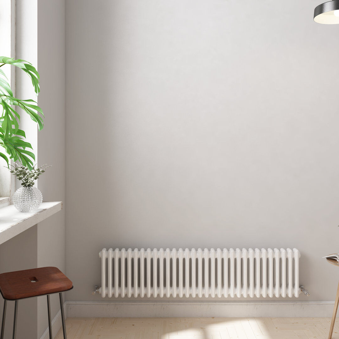 iBathUK Radiator White White 300cm H x 1415cm W x 70cm D