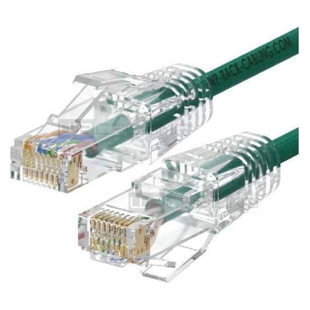 WP Rack & Cabling Wp Europa Patch U/Utp Cat.6a Lshf Grün (U/UTP, CAT6a, 0.50 m) (WPC-PAT-6AU005G-S)