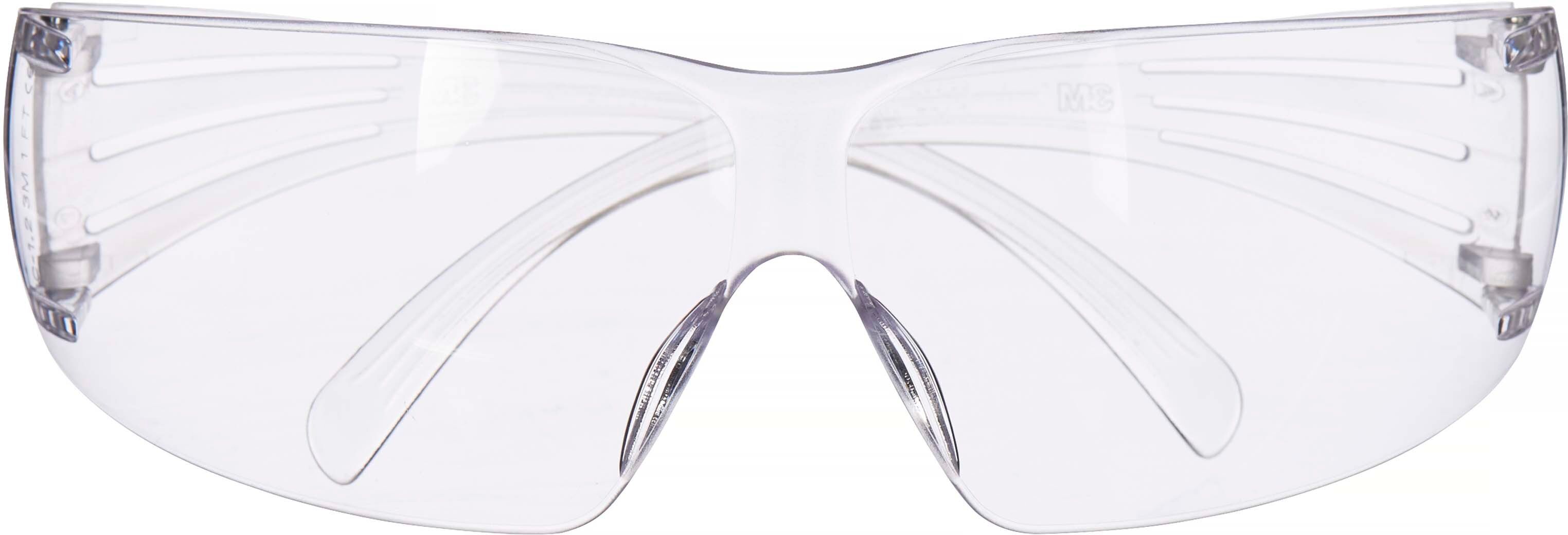 3M Skyddsglasögon SecureFit 200, klar reptålig lins, SF201AS-EU