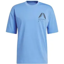 ADIDAS Herren Shirt ANTHONY EDWARDS GFX SCHEMATIC TEE, Größe M in Blau Blau