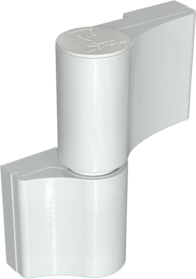 Aufschraubband Dr. Hahn Türband 4 AT M901, Aluminium, Ankerschraube M901GW000