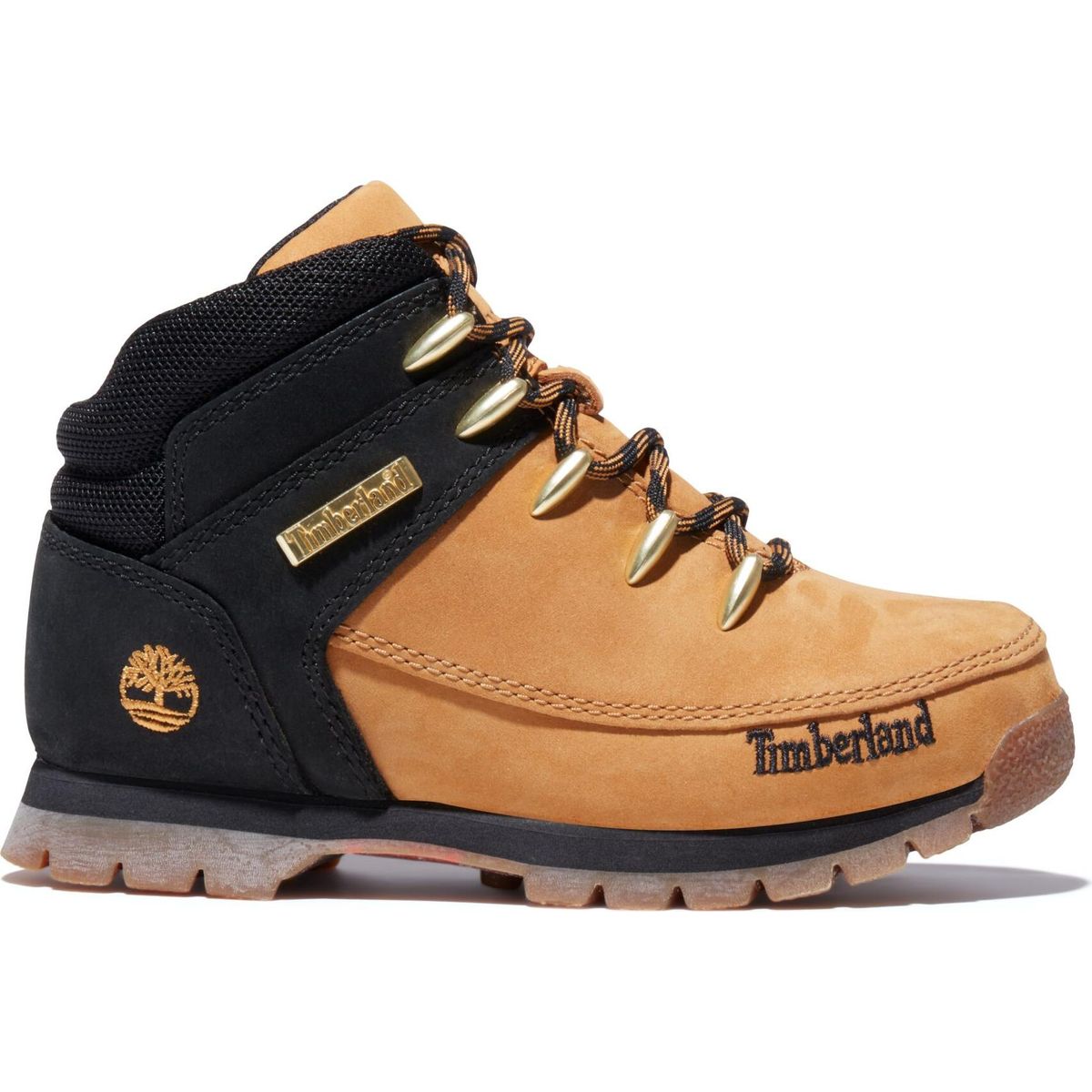 Timberland Kids Mid Bungee Sneaker wheat 12 TB0A1NL42311-12