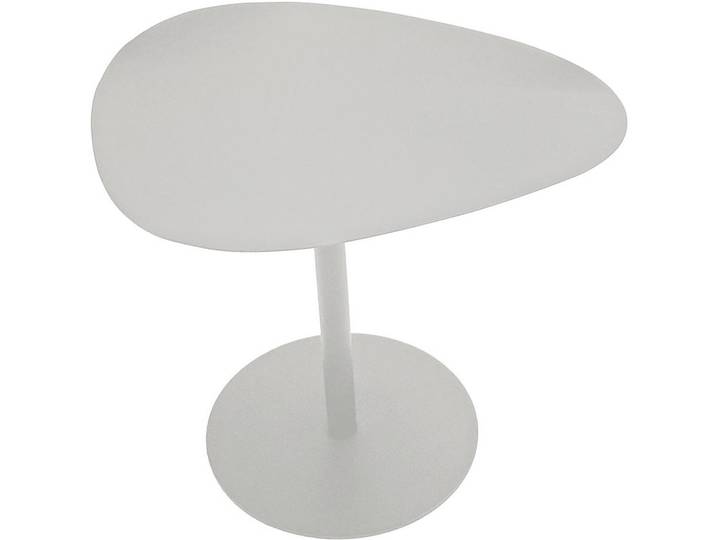 Beistelltisch, Kaschmir, Metall, organisch, Rundrohr, Sockel, 51x42x41 cm, Wohnzimmer, Wohnzimmertische, Beistelltische, Beistelltische Metall