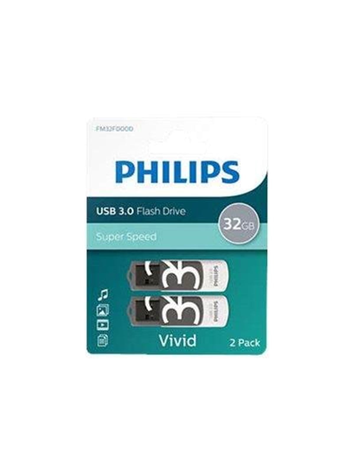 Philips FM32FD00D Vivid Edition 3.0 - USB flash drive - 32 GB - 32GB - USB-Stick