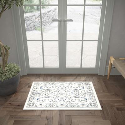 Alise Rugs Carrington Traditional Border Indoor Area Rug