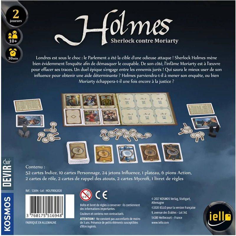 iello Holmes - Sherlock contre Moriarty