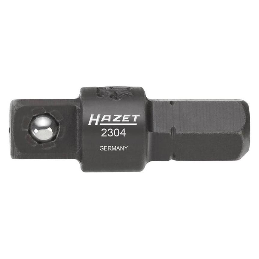 Hazet Adapter 2304N Sechskant6,3 (1/4 Zoll) Vierkant 6,3 mm (1/4 Zoll) (2304N)