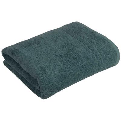 Saunatuch WEWO FASHION "9518ST", blau (petrol), B:80cm L:200cm, Frottee, Frottier, Handtücher, saugstark