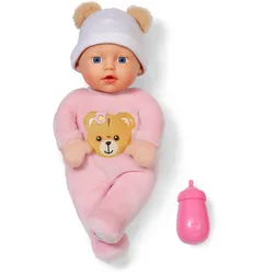 BABY born Rosie interaktiv 30cm Kuschelpuppe für Kleinkinder mit süßen Babygeräuschen