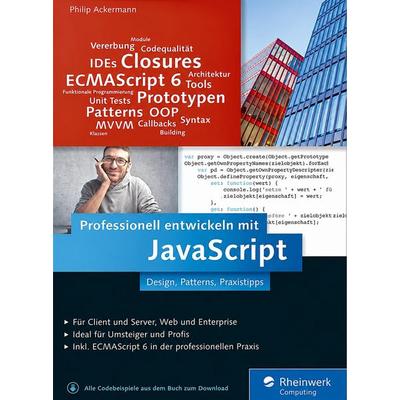 Professionell entwickeln mit JavaScript, Paperback von Philip Ackermann, Rheinwerk