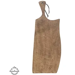 Schneidebrett aus Holz mit Griff MANGO, 61 x 23 cm