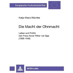 Die Macht der Ohnmacht, Sachbücher von Katja-Maria Wächter