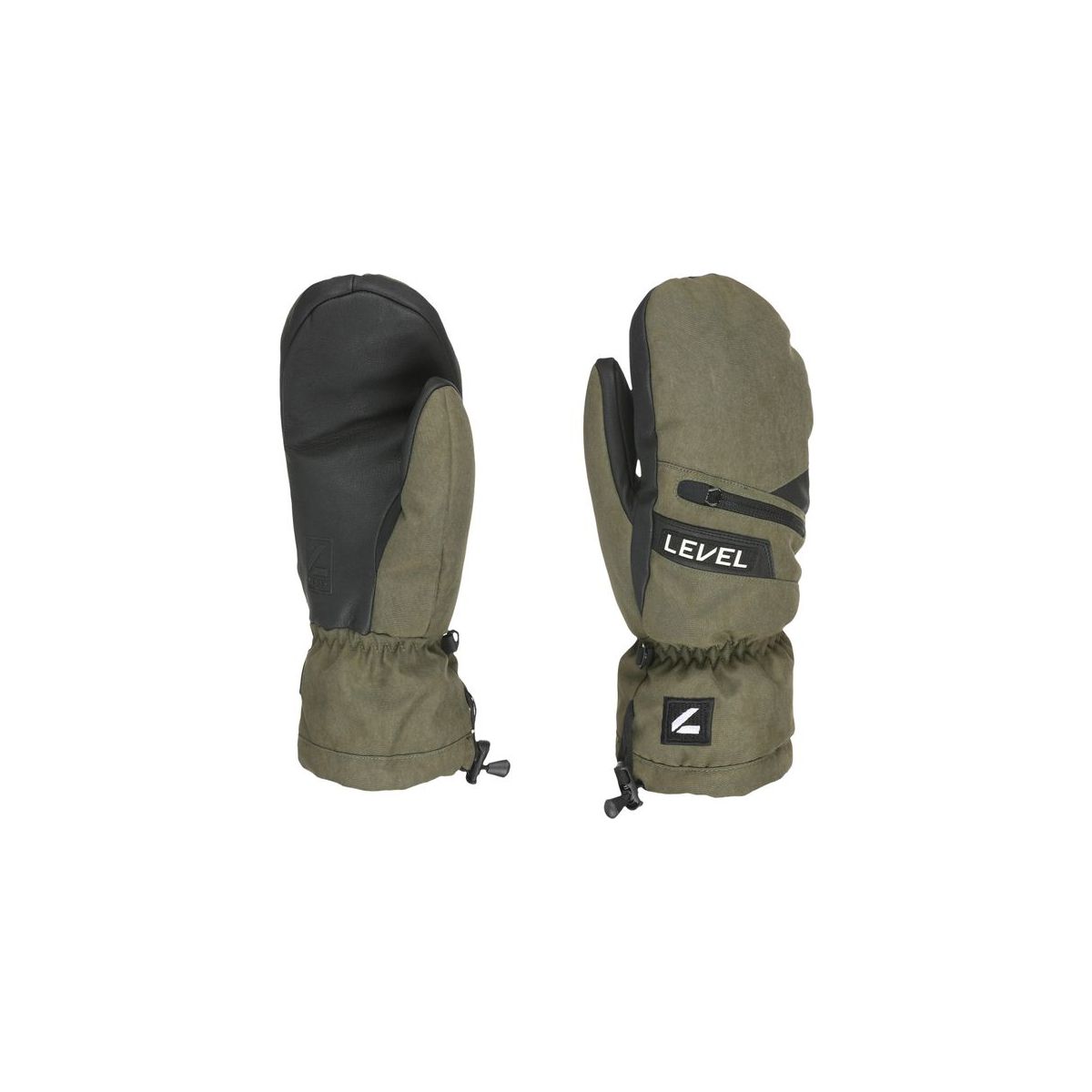 Level Switchback Mitten olive green (14) M 2090UM-14-M