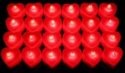 Uplift Treasures LED Flameless Flickering Tealight Candles For Home Decor style a 5 4pcs