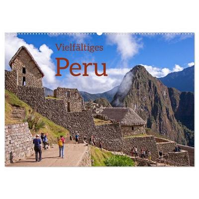 Vielfältiges Peru (Wandkalender 2026 DIN A2 quer), CALVENDO Monatskalender