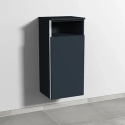 Sanipa Mittelschrank „3way“ 400 × 850 × 345 mm Anschlag rechts, in Marine (matt), Anschlag rechts