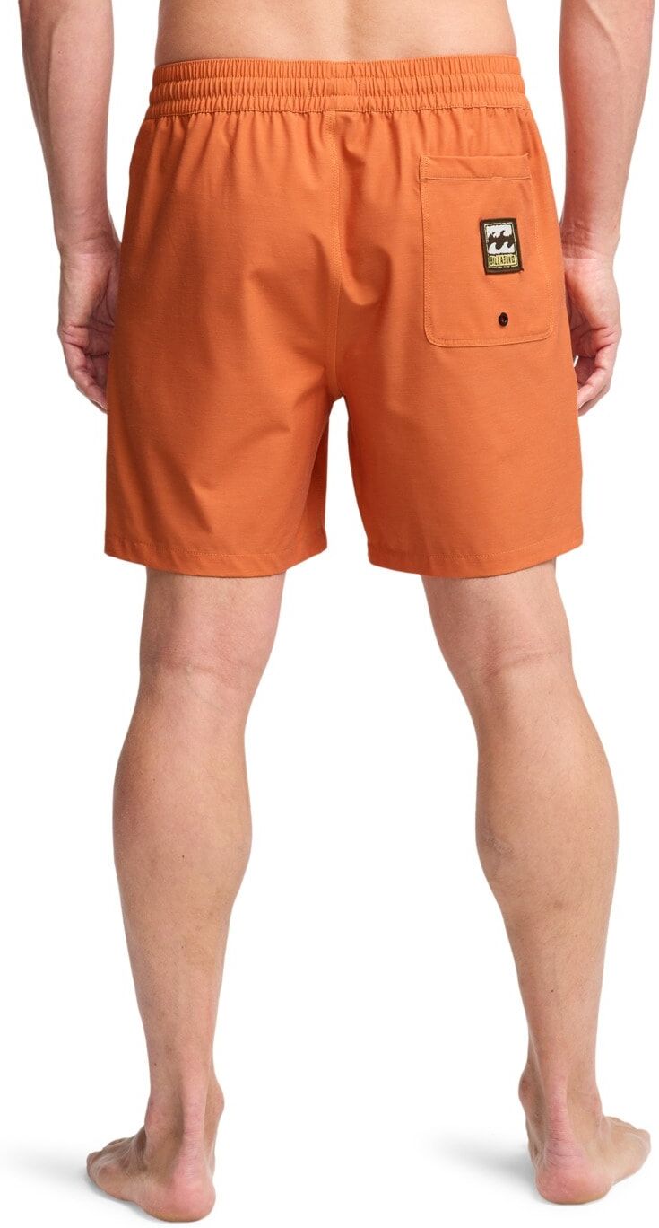 Boardshorts BILLABONG "Every Other Day", Herren, Gr. L, Normalgrössen, orange (clay orange), Obermaterial: 72% Polyester, 20% Baumwolle, 8% Elasthan., Hosen Boardshorts clay orange L, Normalgrössen